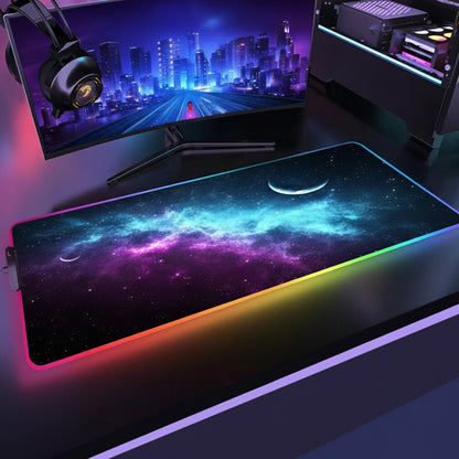 Tapis gamer RGB XXL