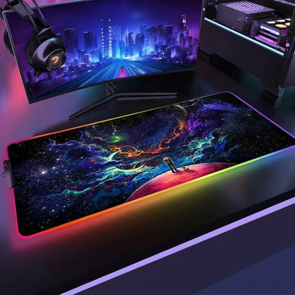 Tapis gamer RGB XXL