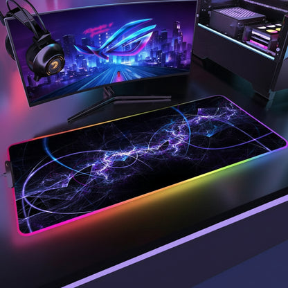 Tapis gamer RGB XXL