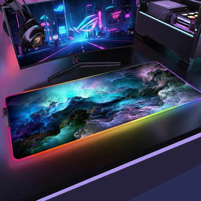 Tapis gamer RGB XXL