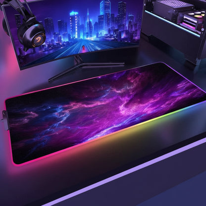Tapis gamer RGB XXL