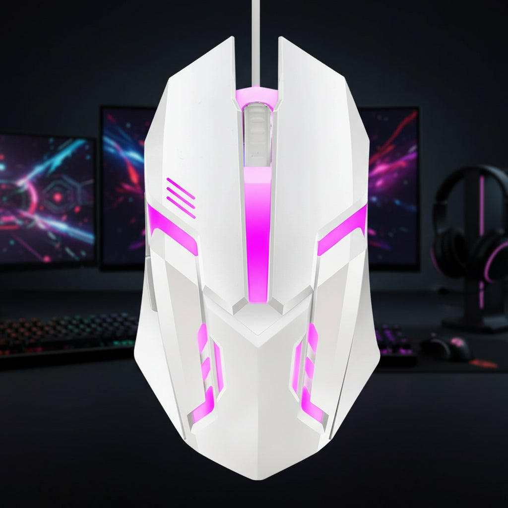 Clic Fantôme RGB 5.2 – Souris Gaming Sans Fil Dual‑Mode