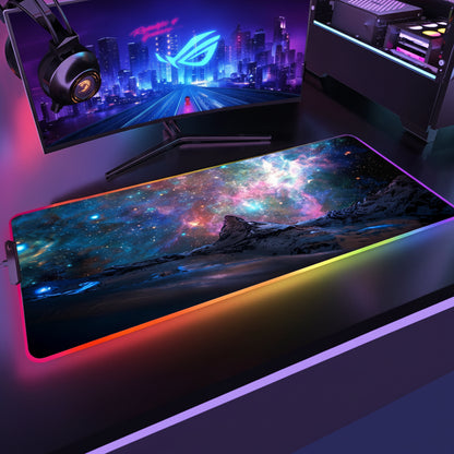 Tapis gamer RGB XXL